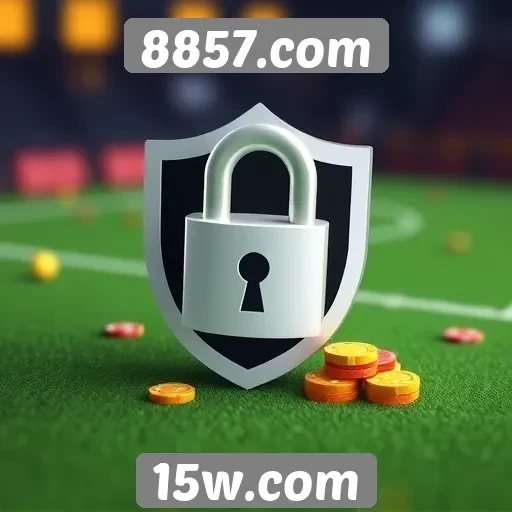 Funcionalidades de segurança no site 8857.com