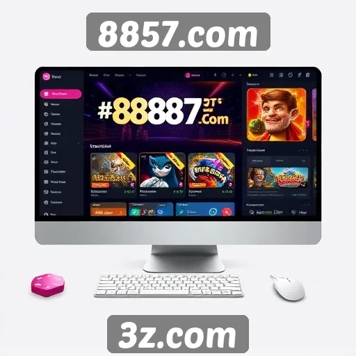 Análise da interface de usuário do 8857.com